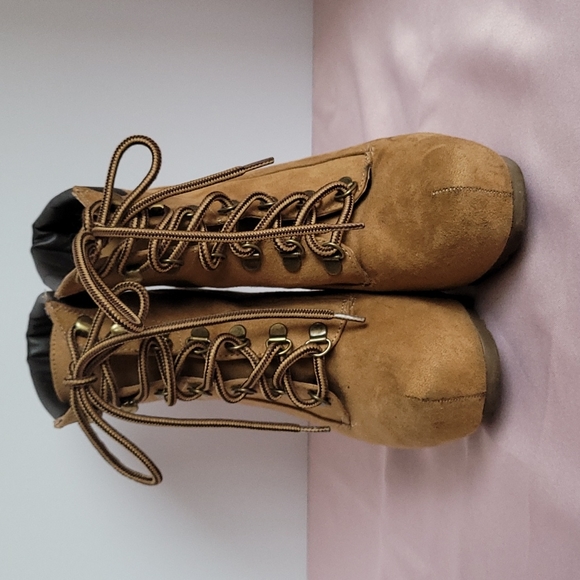 Ankle  boot high heel lace up with platform - Picture 2 of 10